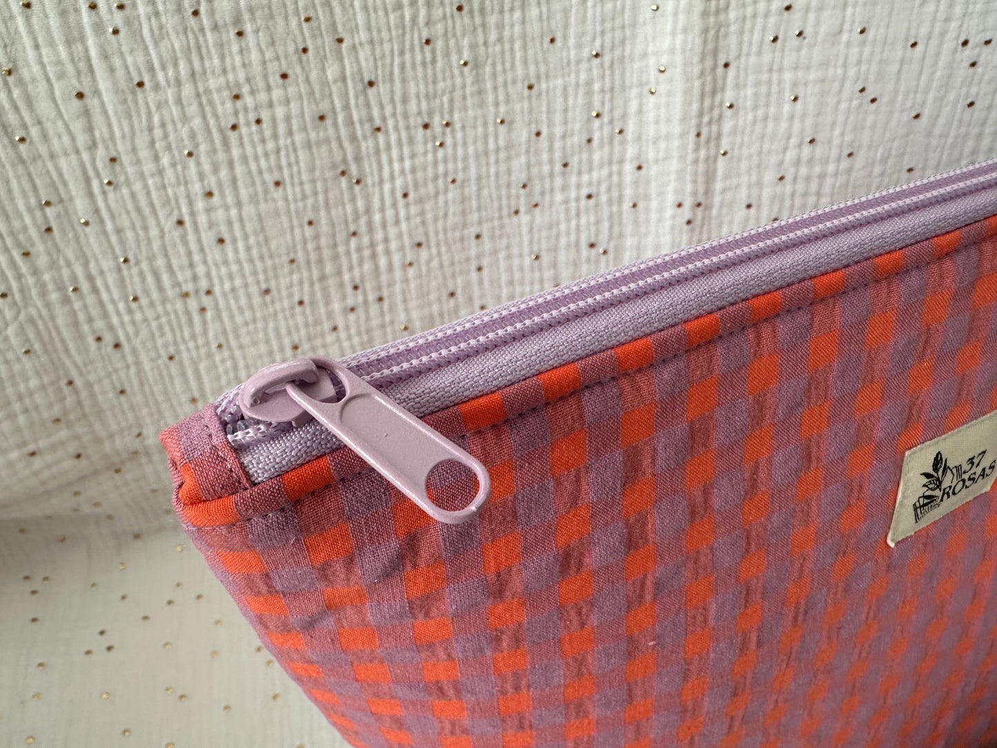 Neceser Gala Naranja y Lavanda
