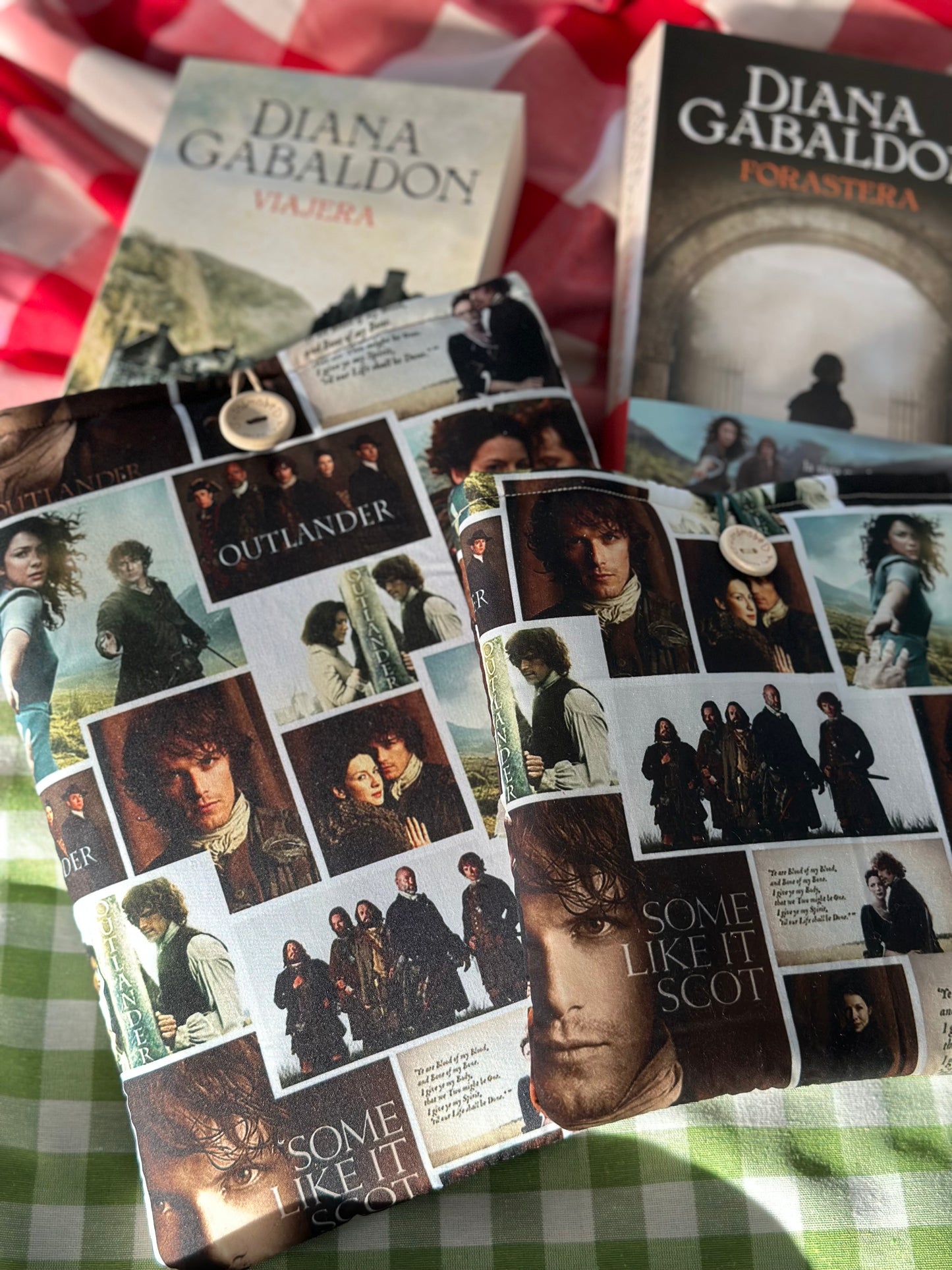 Funda de libro Outlander