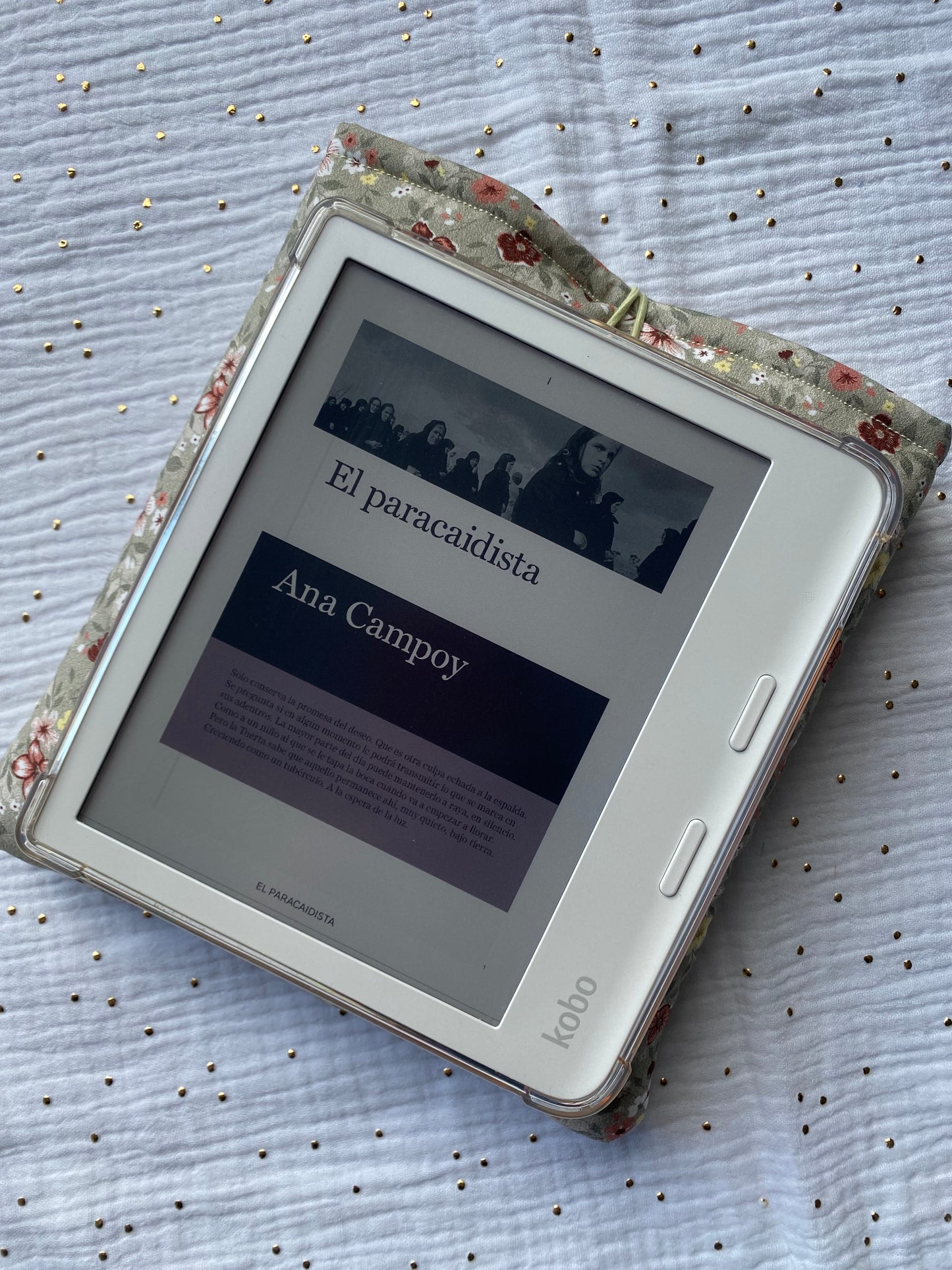 Funda para eReader Floral 01