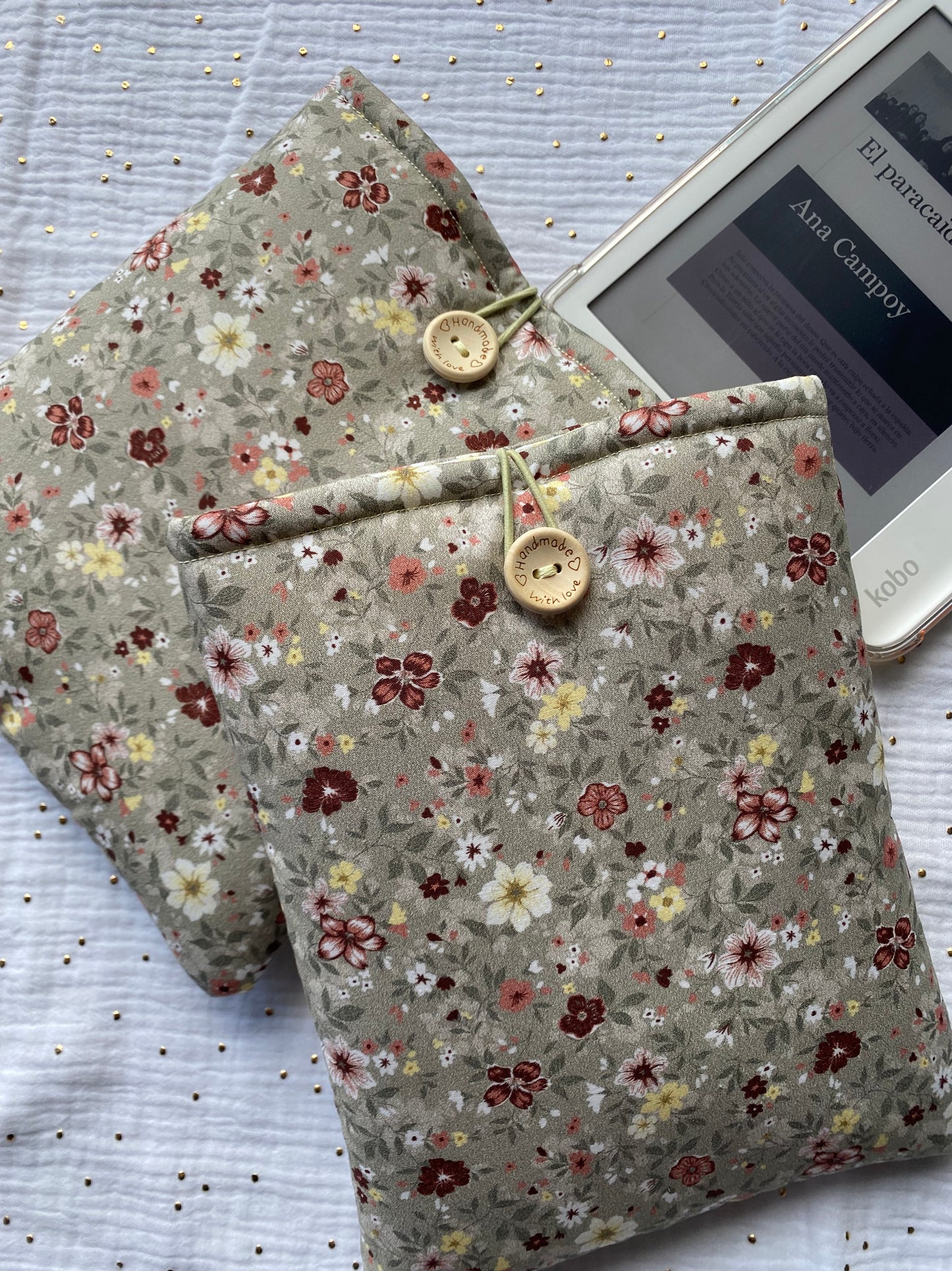 Funda para eReader Floral 01