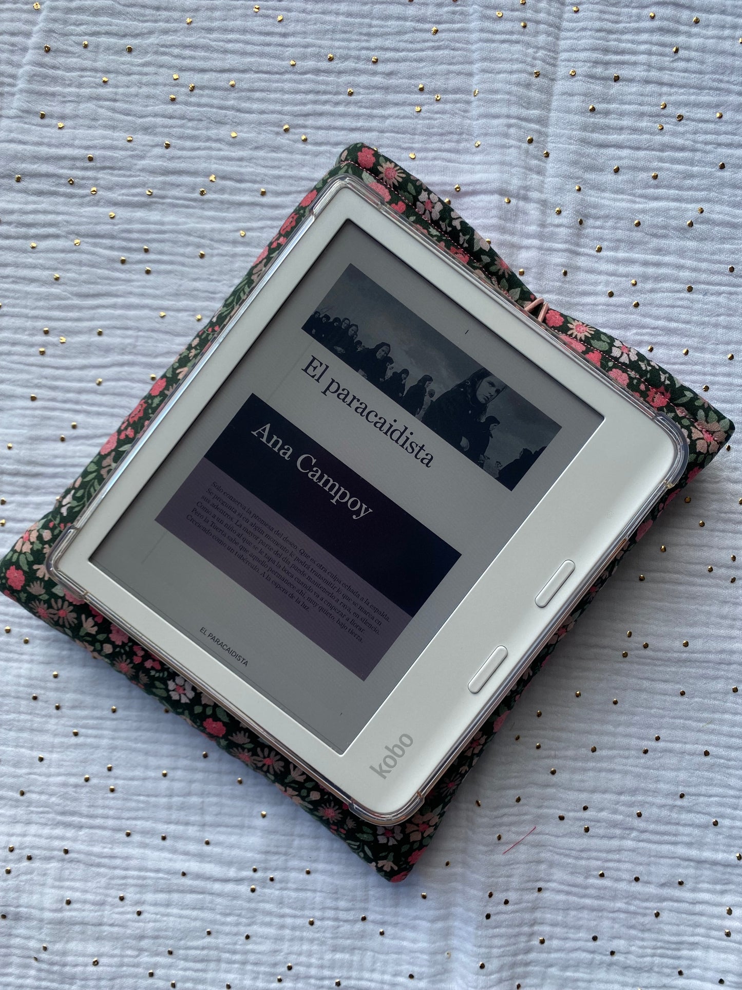 Funda para eReader Floral 03