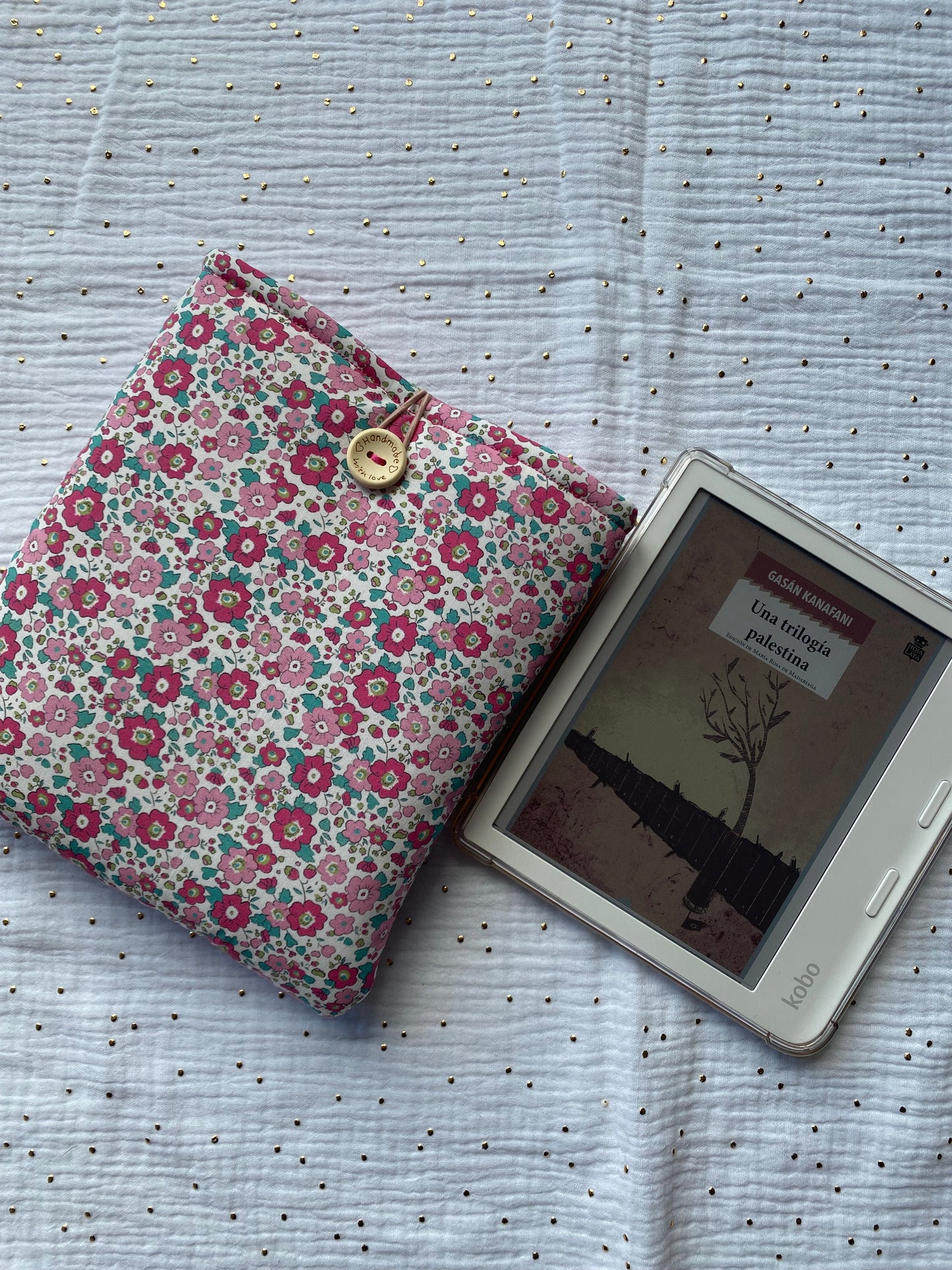 Funda para eReader Floral 04