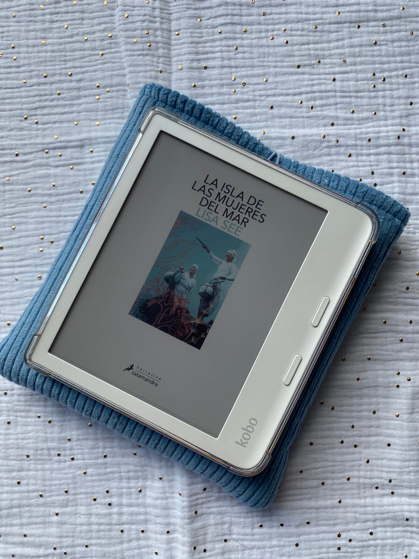 Funda para eReader Pana Azul claro