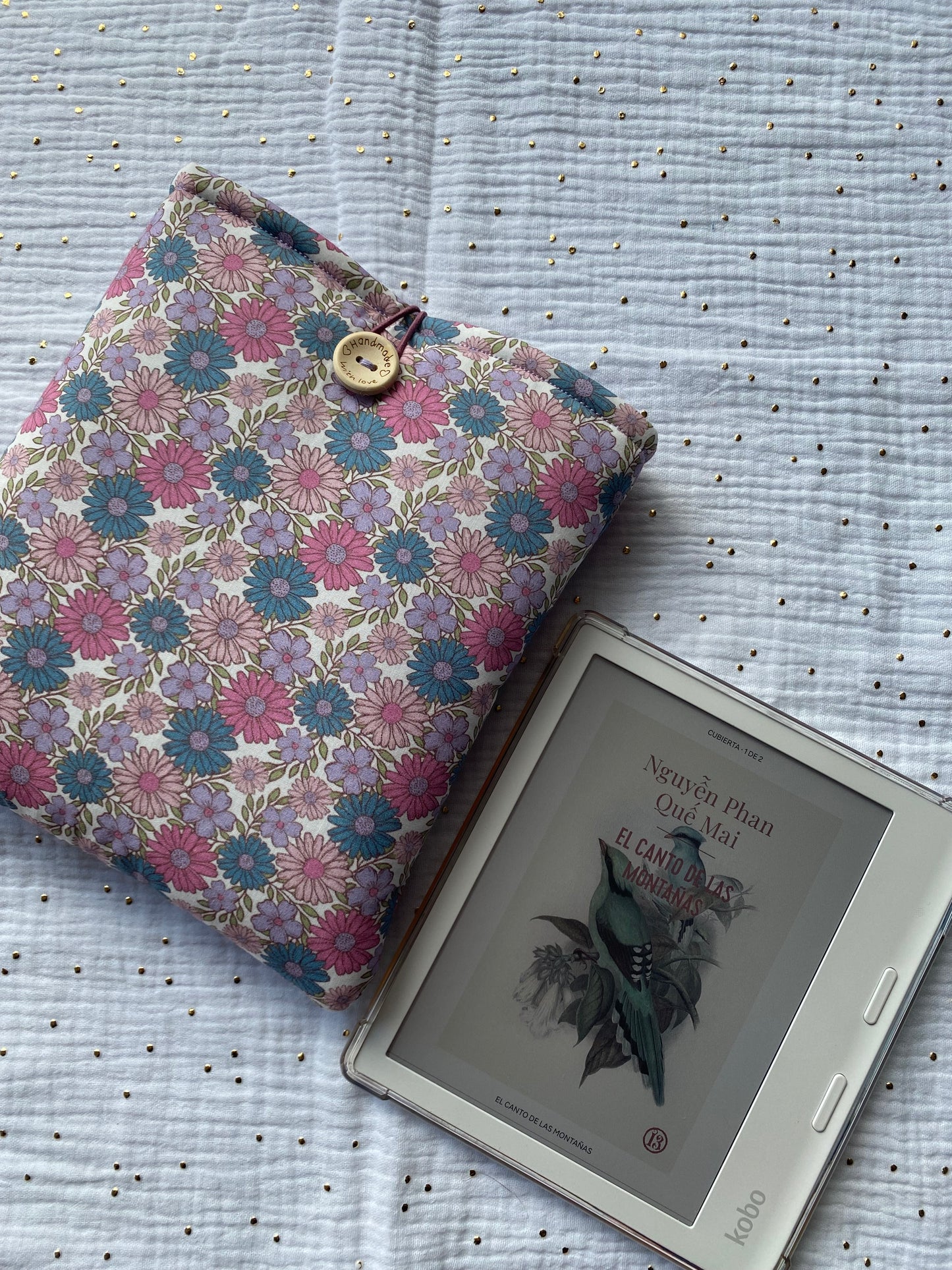 Funda para eReader Floral 02