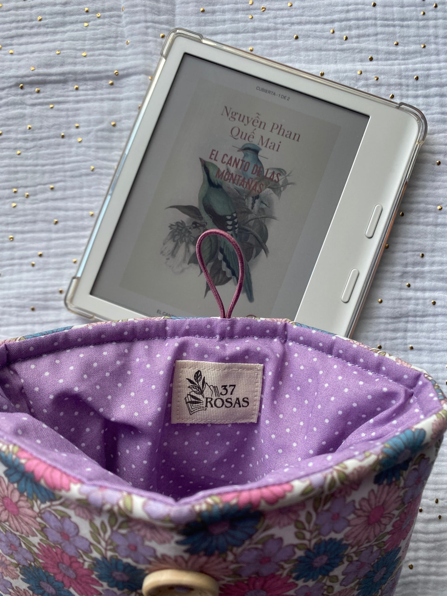 Funda para eReader Floral 02