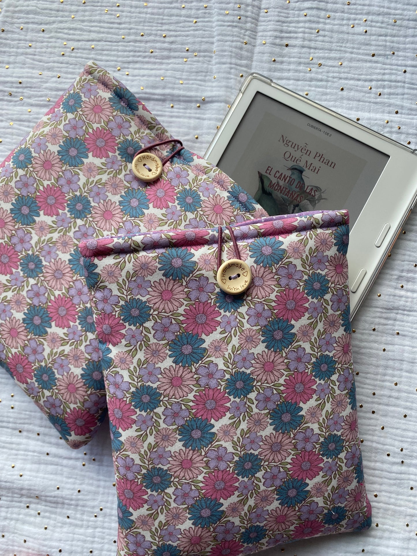 Funda para eReader Floral 02