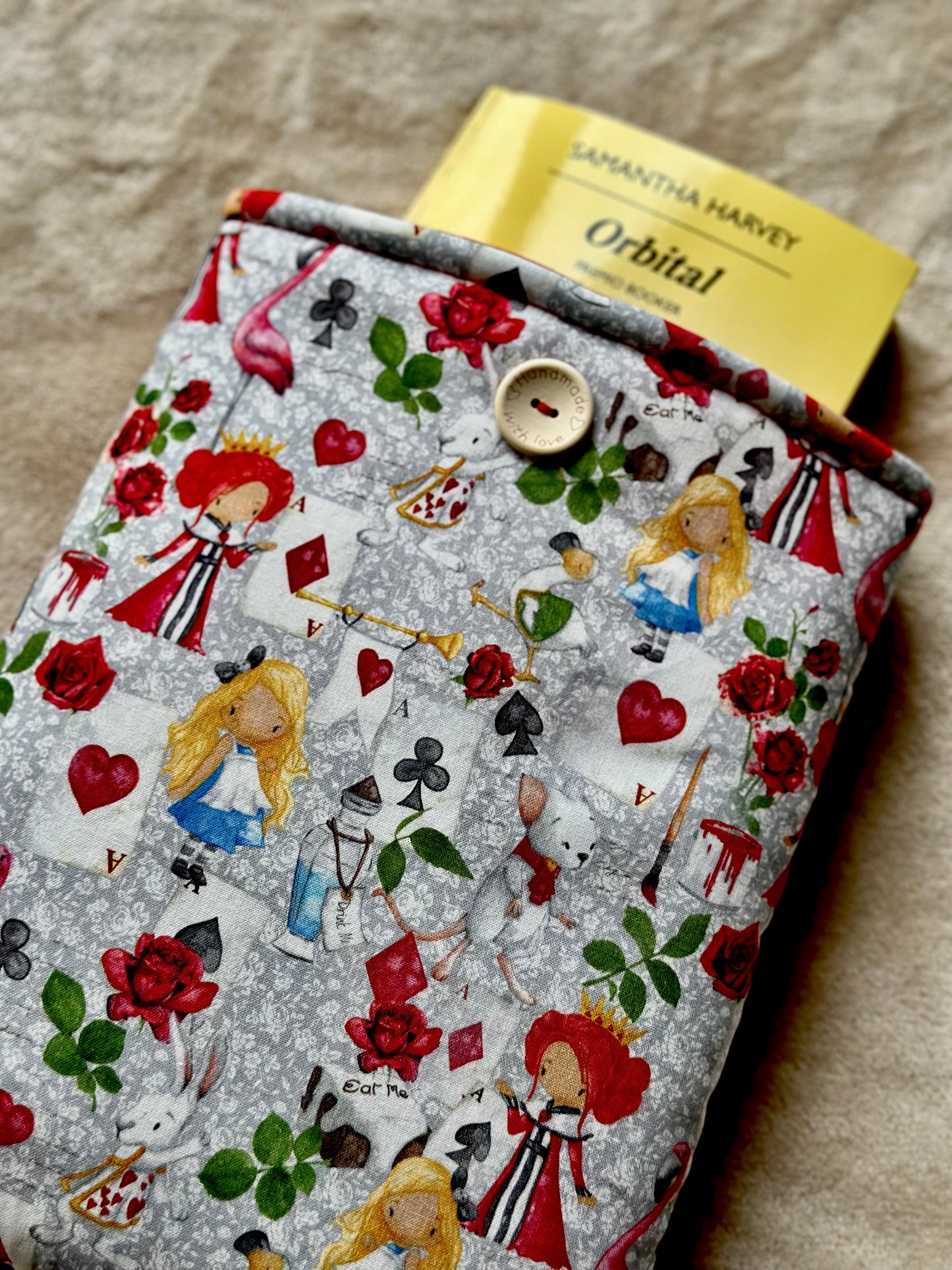 Funda de libro Alicia