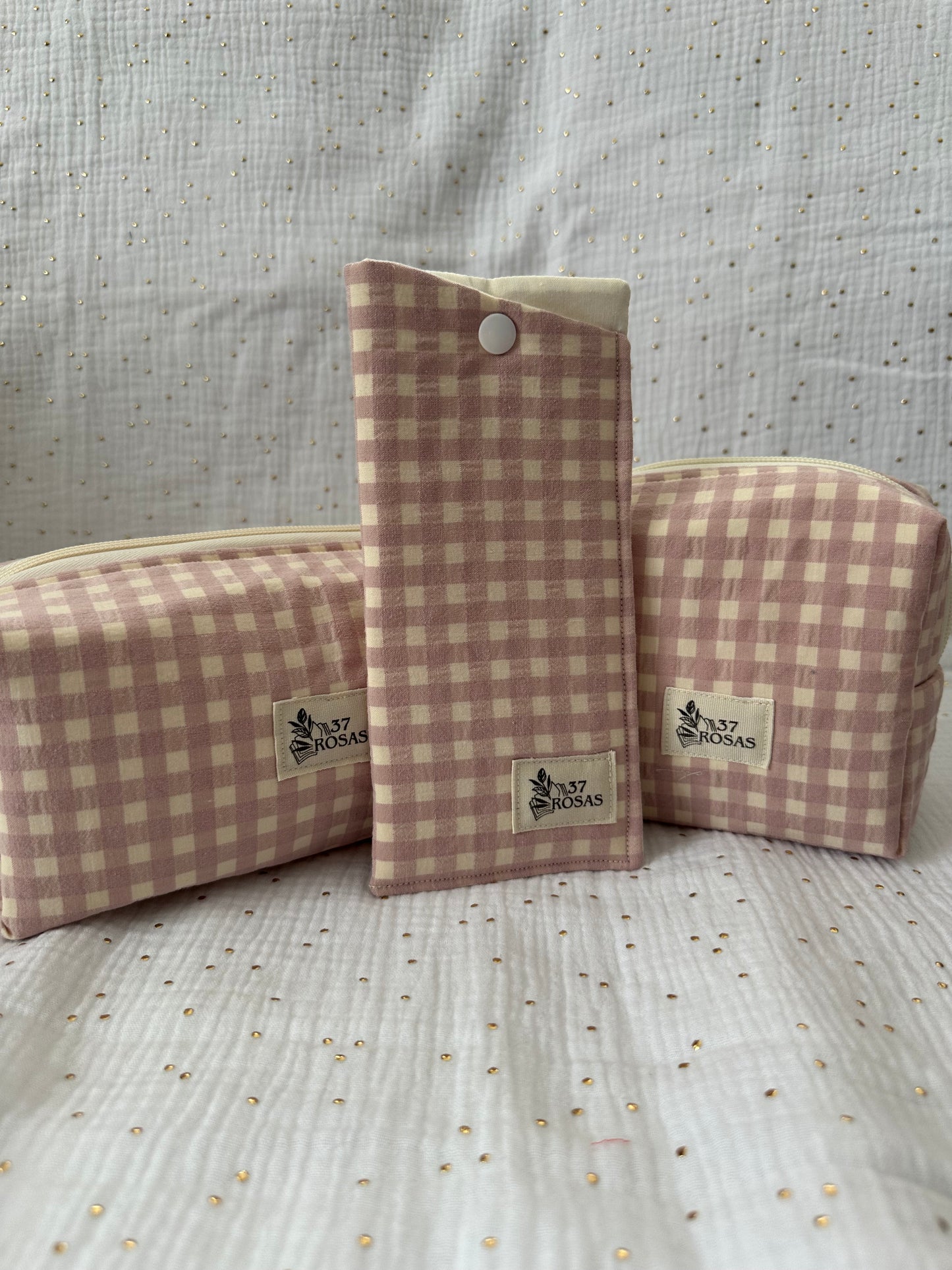 Funda de gafas Vichy Rosa Pastel