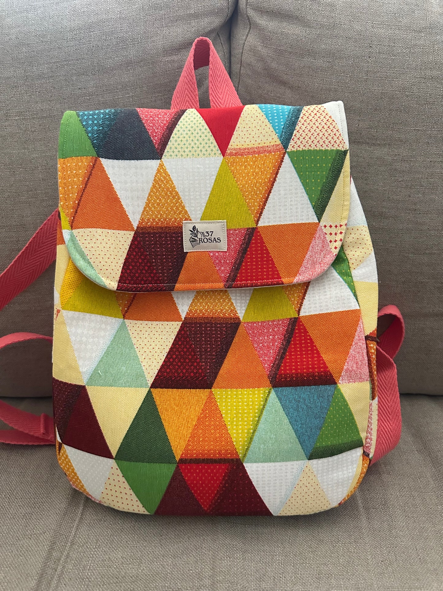 Mochila Belén Rombos