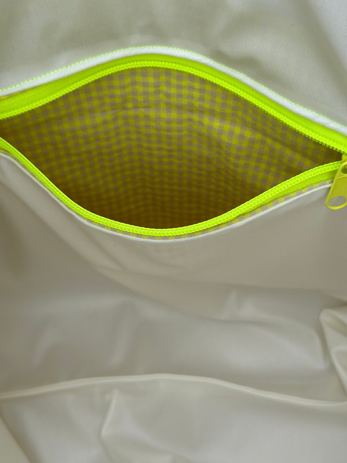 Bolso Marianne Vichy Amarillo Flúor