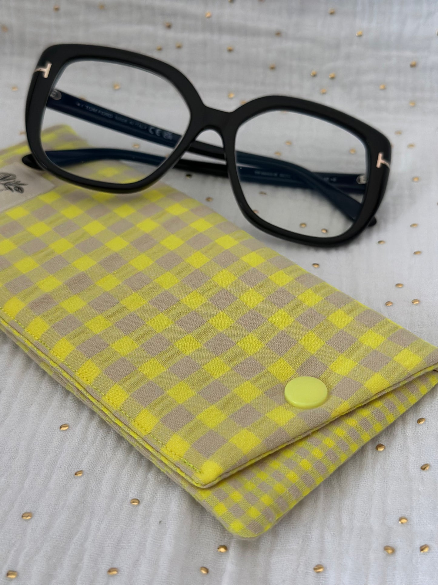 Funda de gafas Vichy Amarillo Flúor