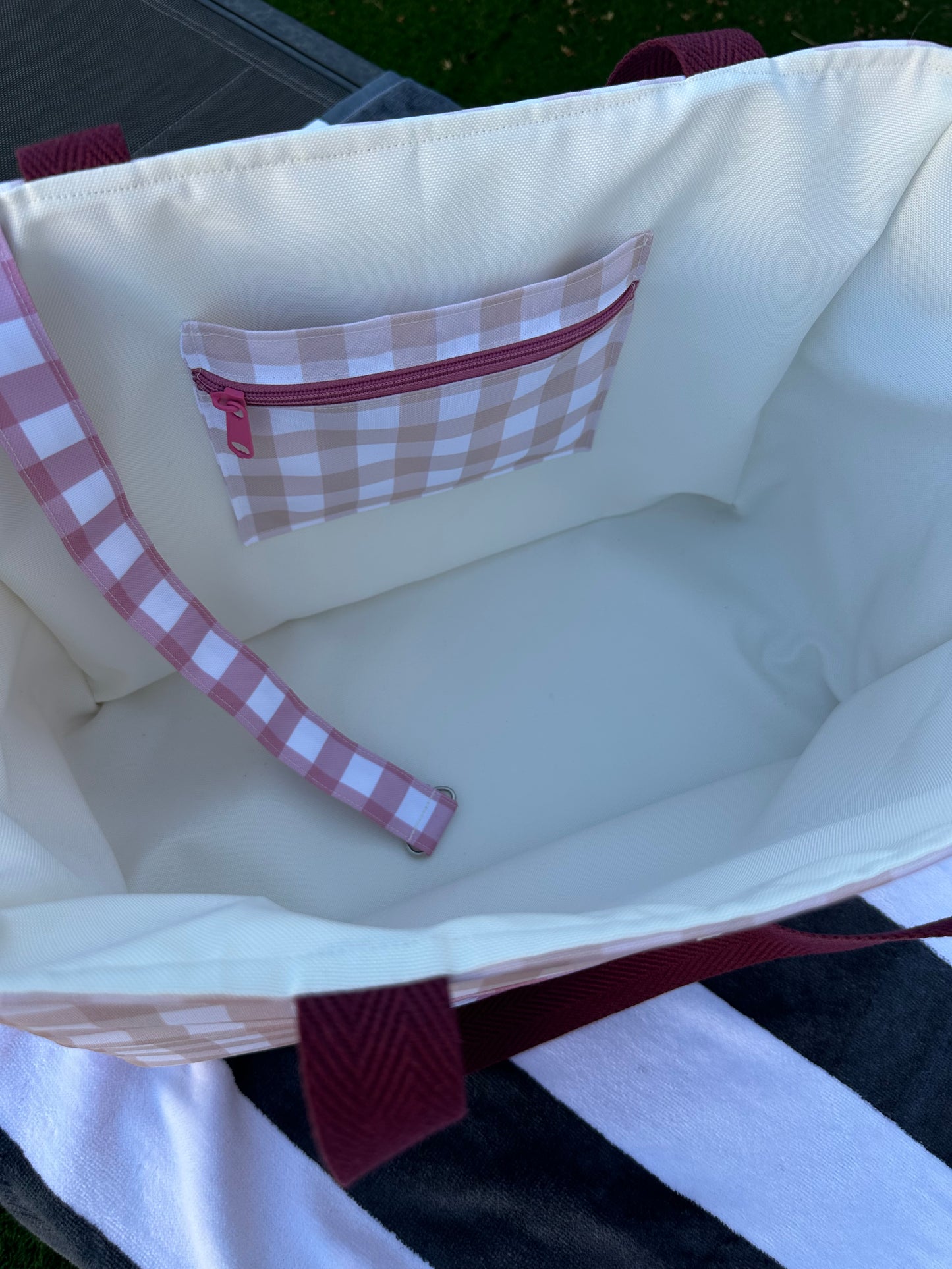 Bolso Gadir Arena y Cereza 🍒