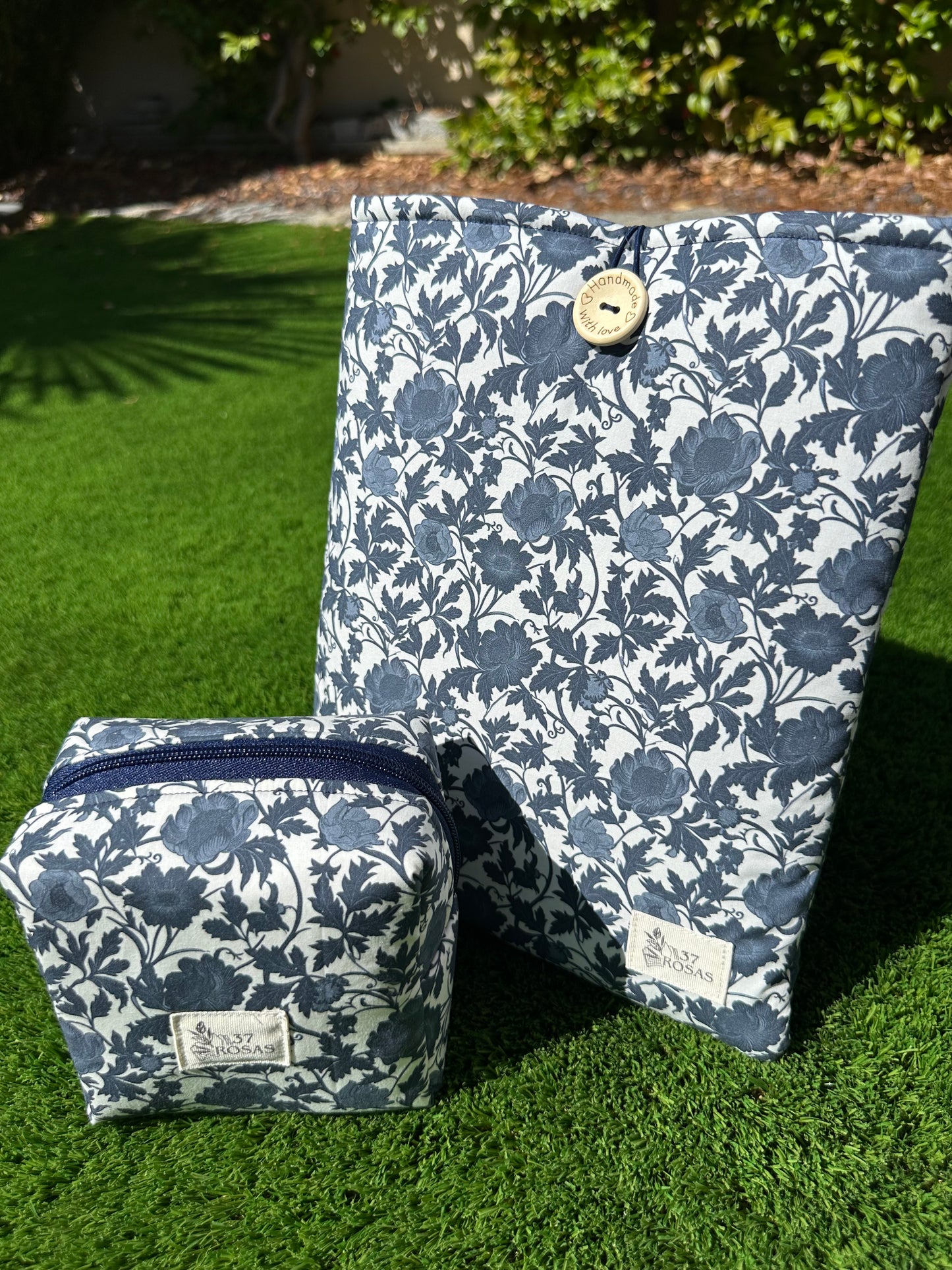 Funda de libro Williams Azul Profundo