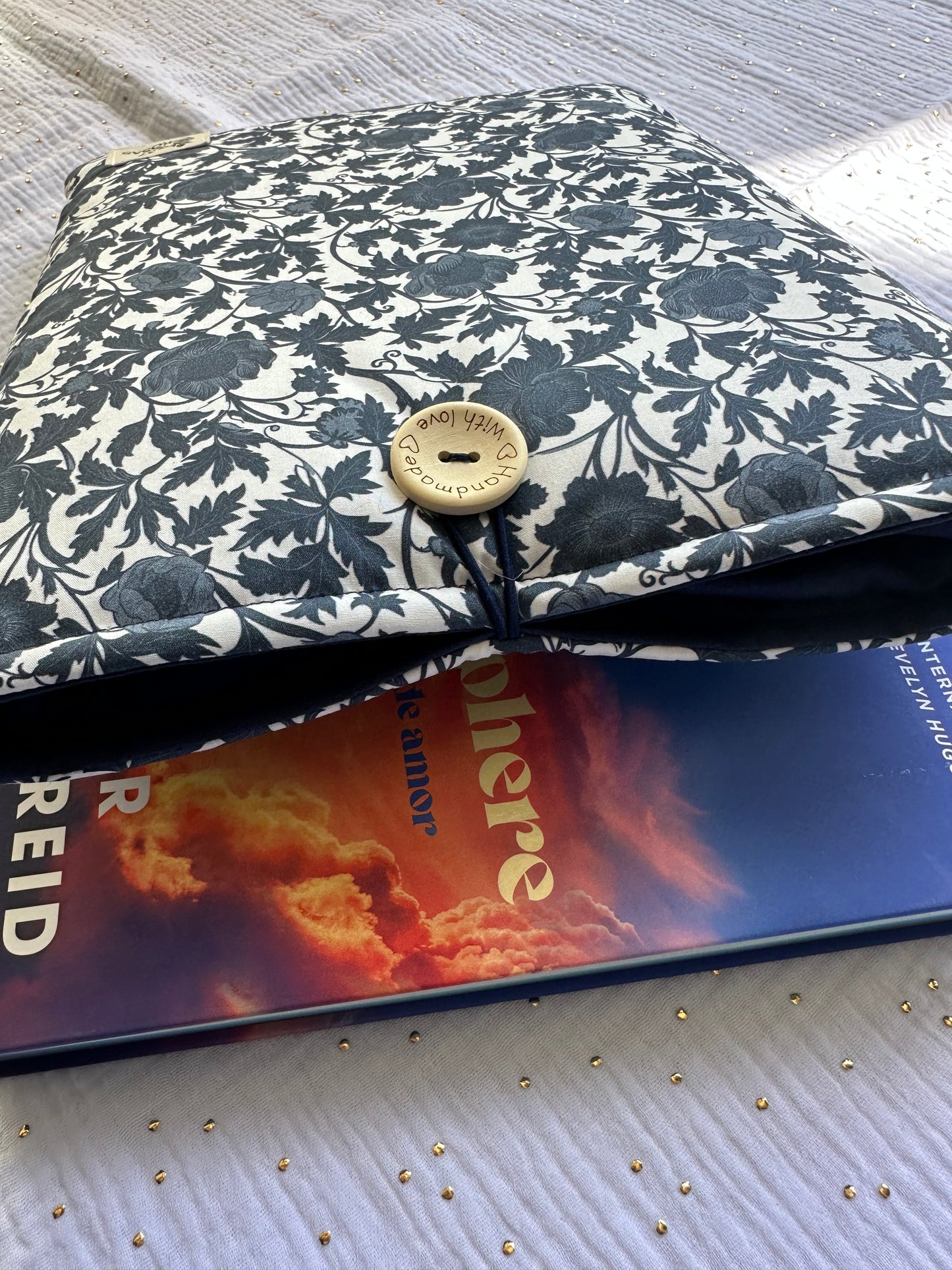 Funda de libro Williams Azul Profundo