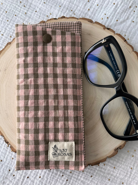 Funda de gafas Vichy Rosa y Verde