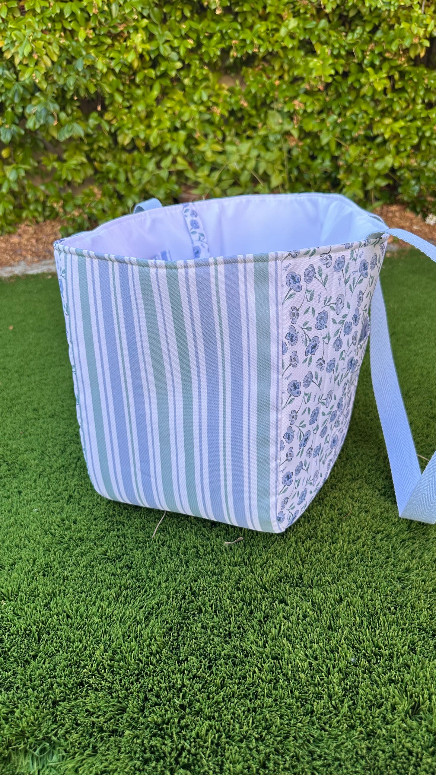 Bolso Gadir Floral Azul