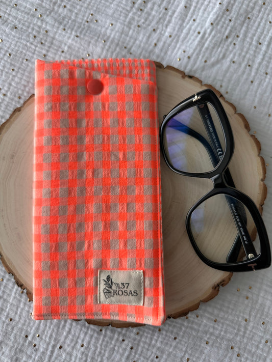 Funda de gafas Vichy Naranja Flúor