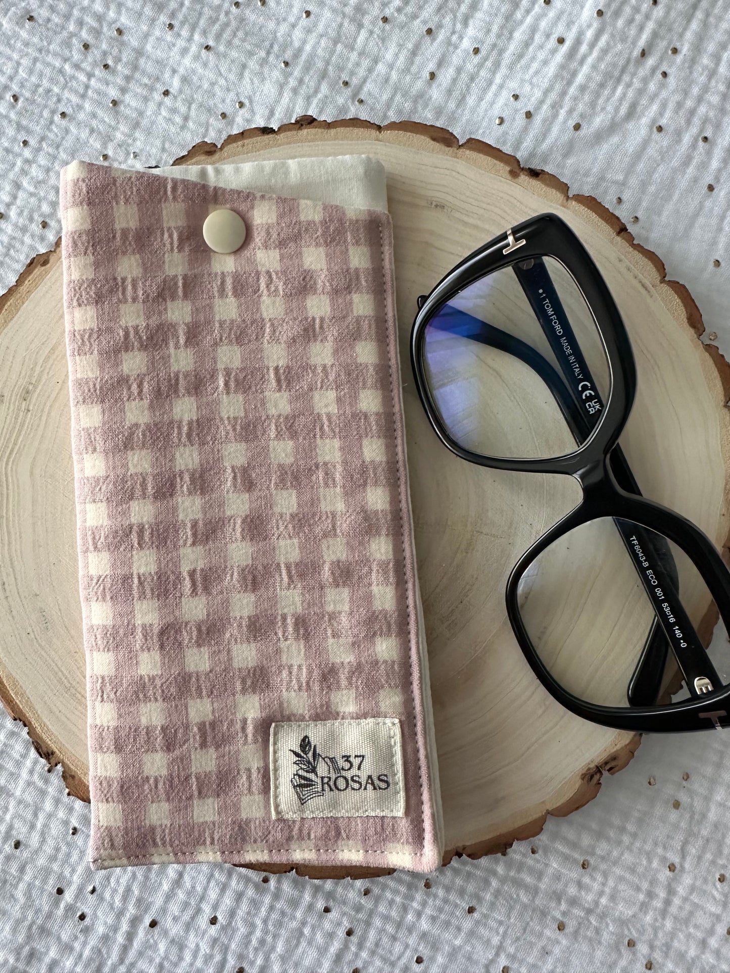 Funda de gafas Vichy Rosa Pastel