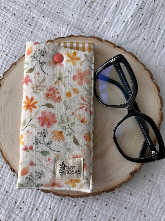 Funda de gafas Muselina Floral