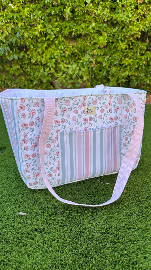 Bolso Gadir Floral Rosa