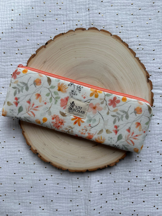 Estuche plano Muselina Floral