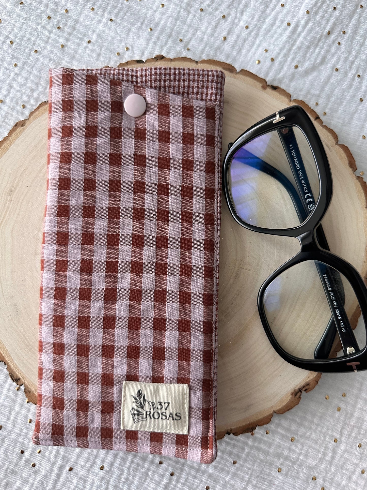 Funda de gafas Vichy Granate