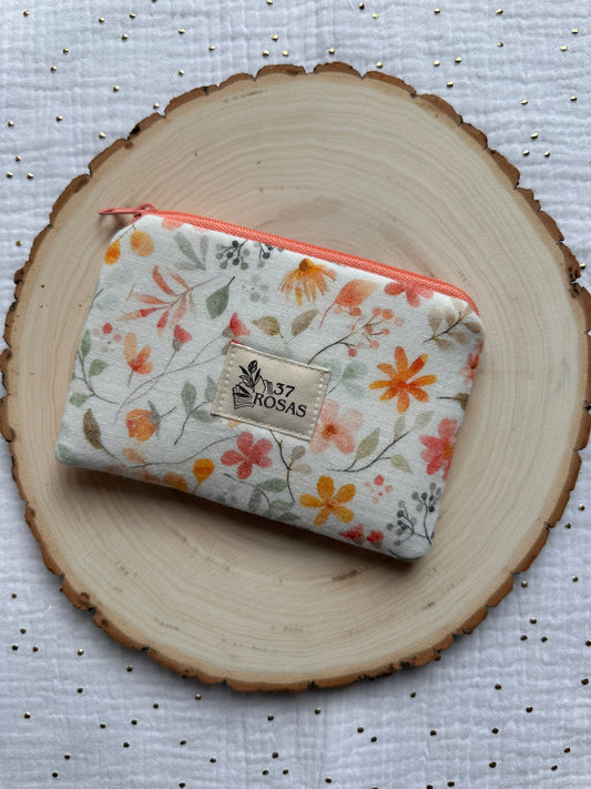 Monedero Muselina Floral