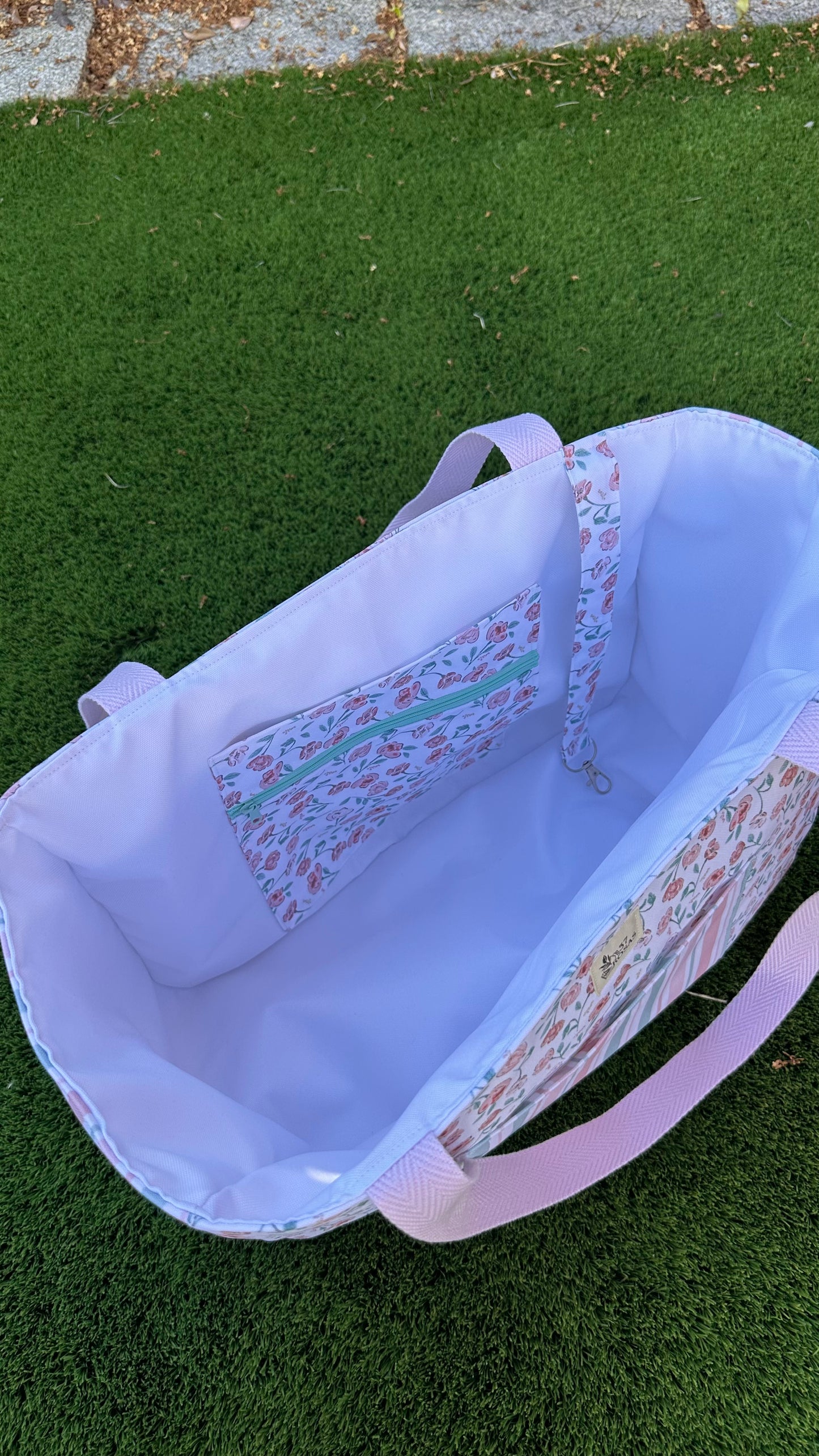 Bolso Gadir Floral Rosa