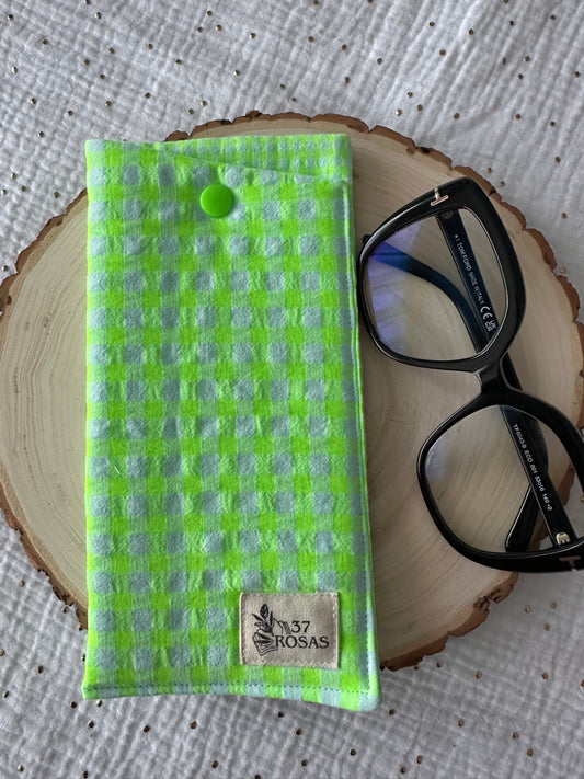 Funda de gafas Vichy Verde Flúor