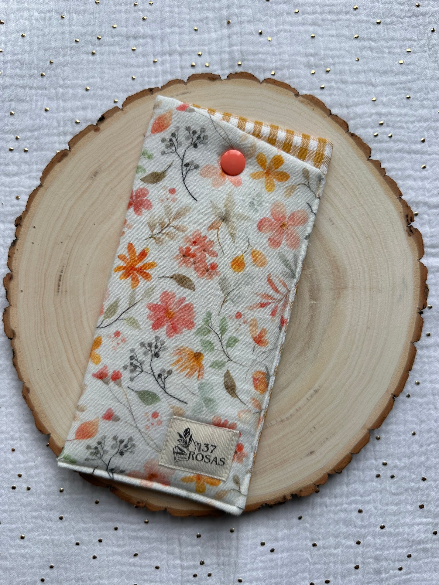 Funda de gafas Muselina Floral