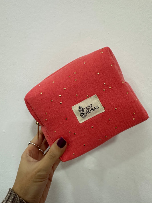 Neceser Lizzy Muselina Coral