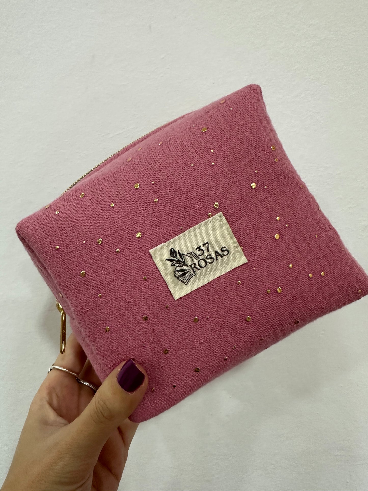 Neceser Lizzy Muselina Rosa