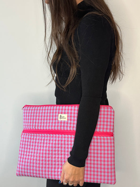 Funda de ordenador o tablet Vichy Rosa y Lila