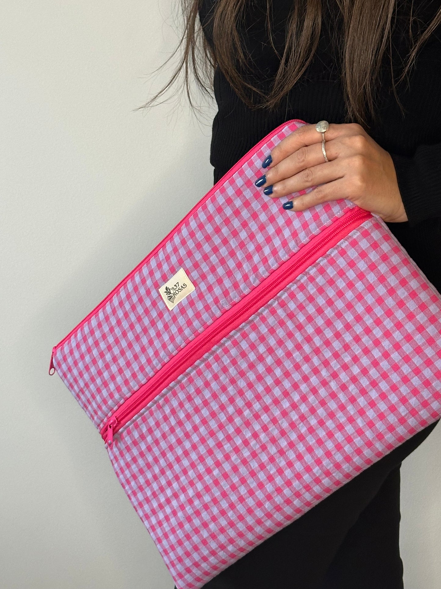 Funda de ordenador o tablet Vichy Rosa y Lila