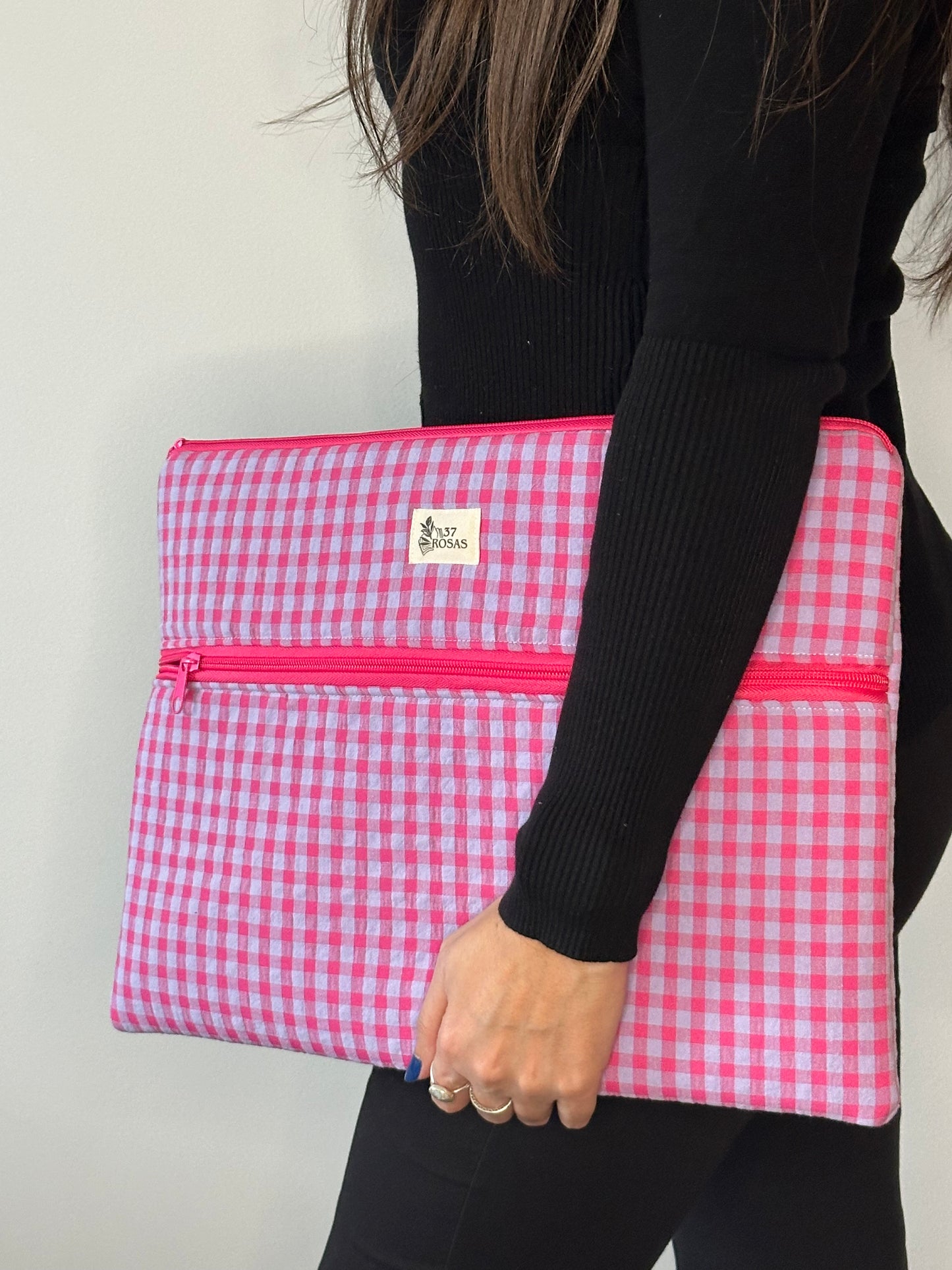 Funda de ordenador o tablet Vichy Rosa y Lila