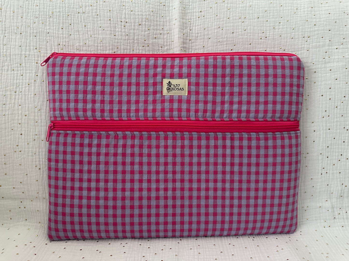 Funda de ordenador o tablet Vichy Rosa y Lila