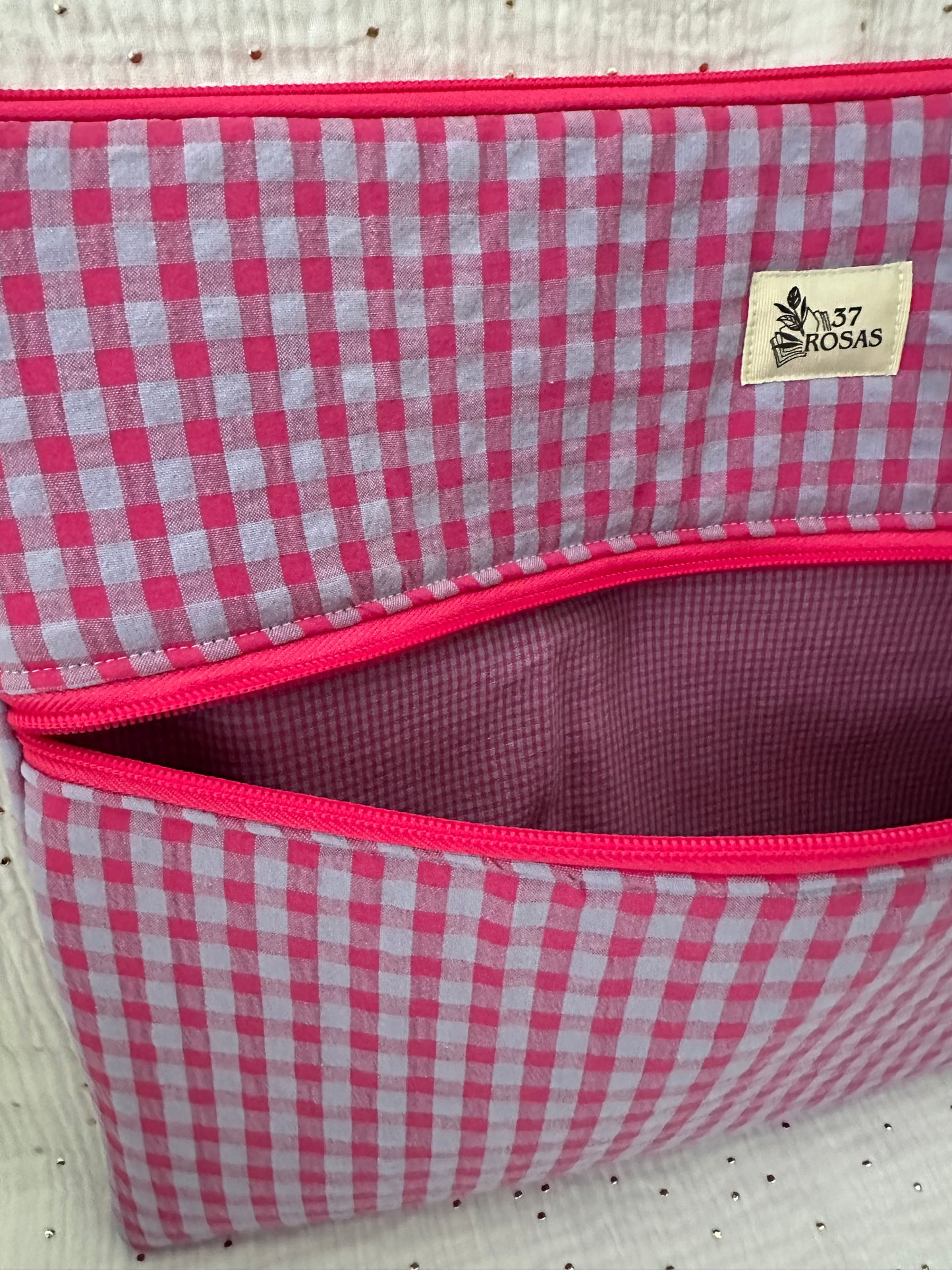 Funda de ordenador o tablet Vichy Rosa y Lila