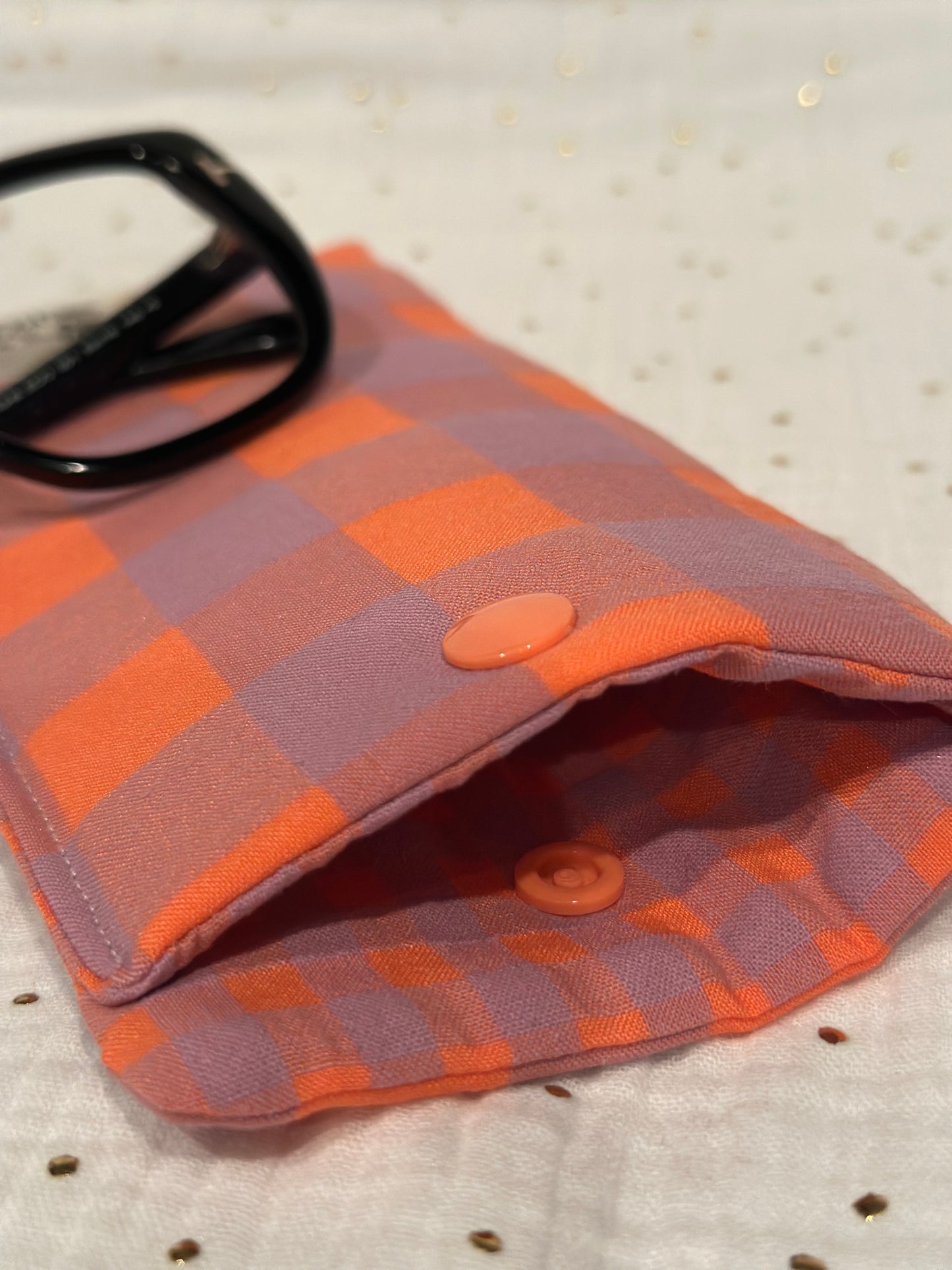 Funda de gafas Vichy Naranja y Lavanda XL