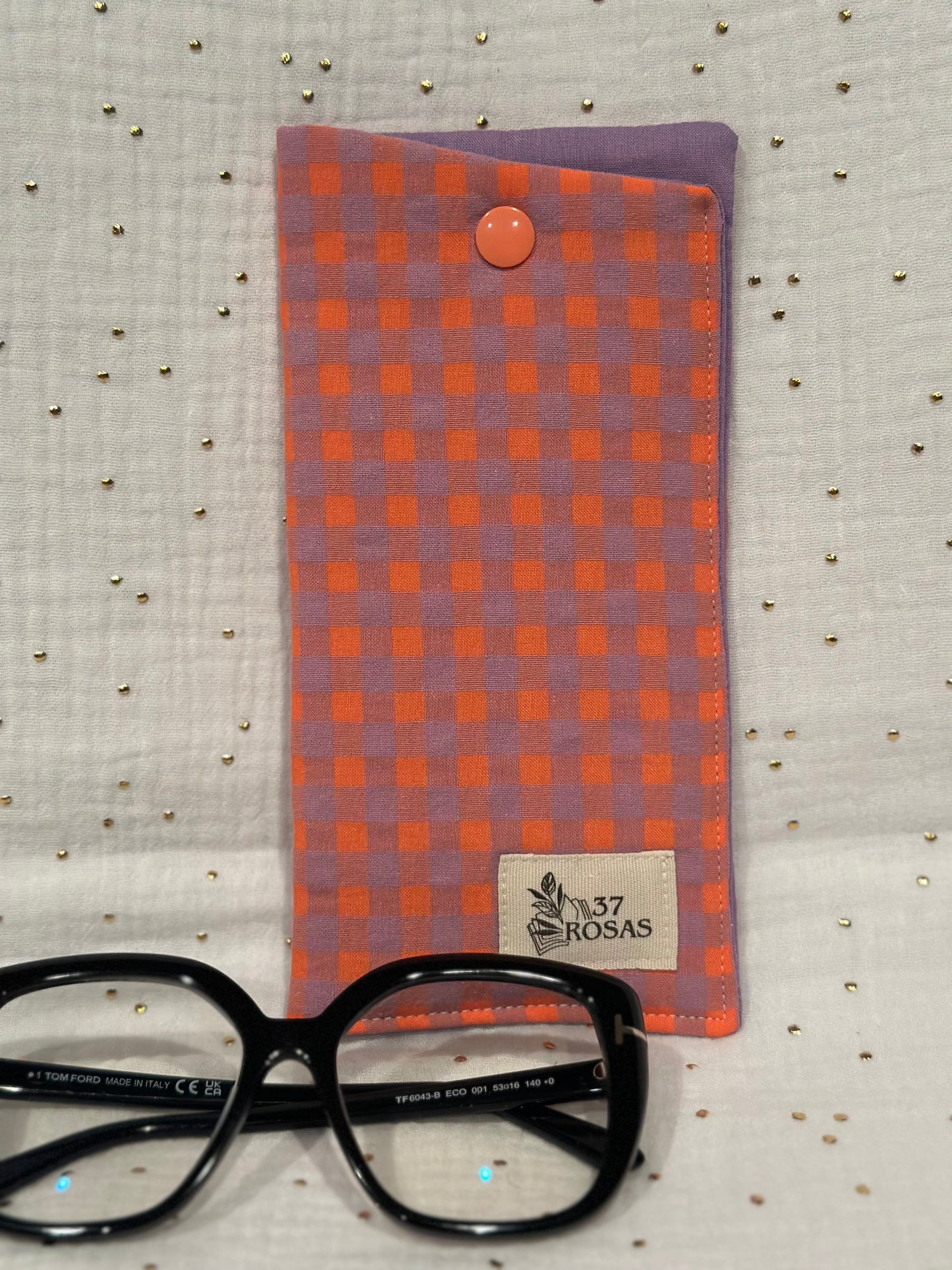Funda de gafas Vichy Naranja y Lavanda