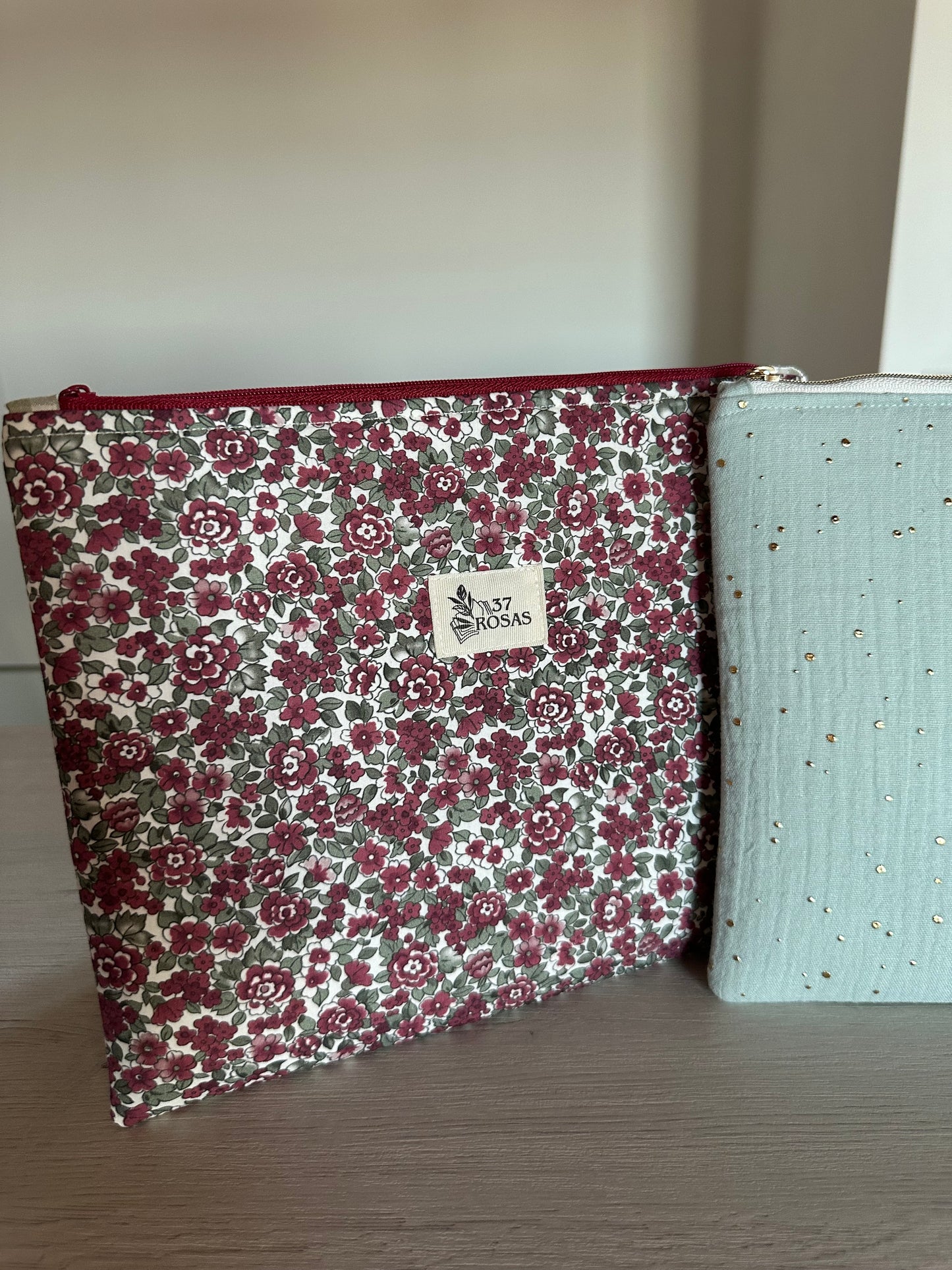 Neceser Emma AIRE Floral Granate