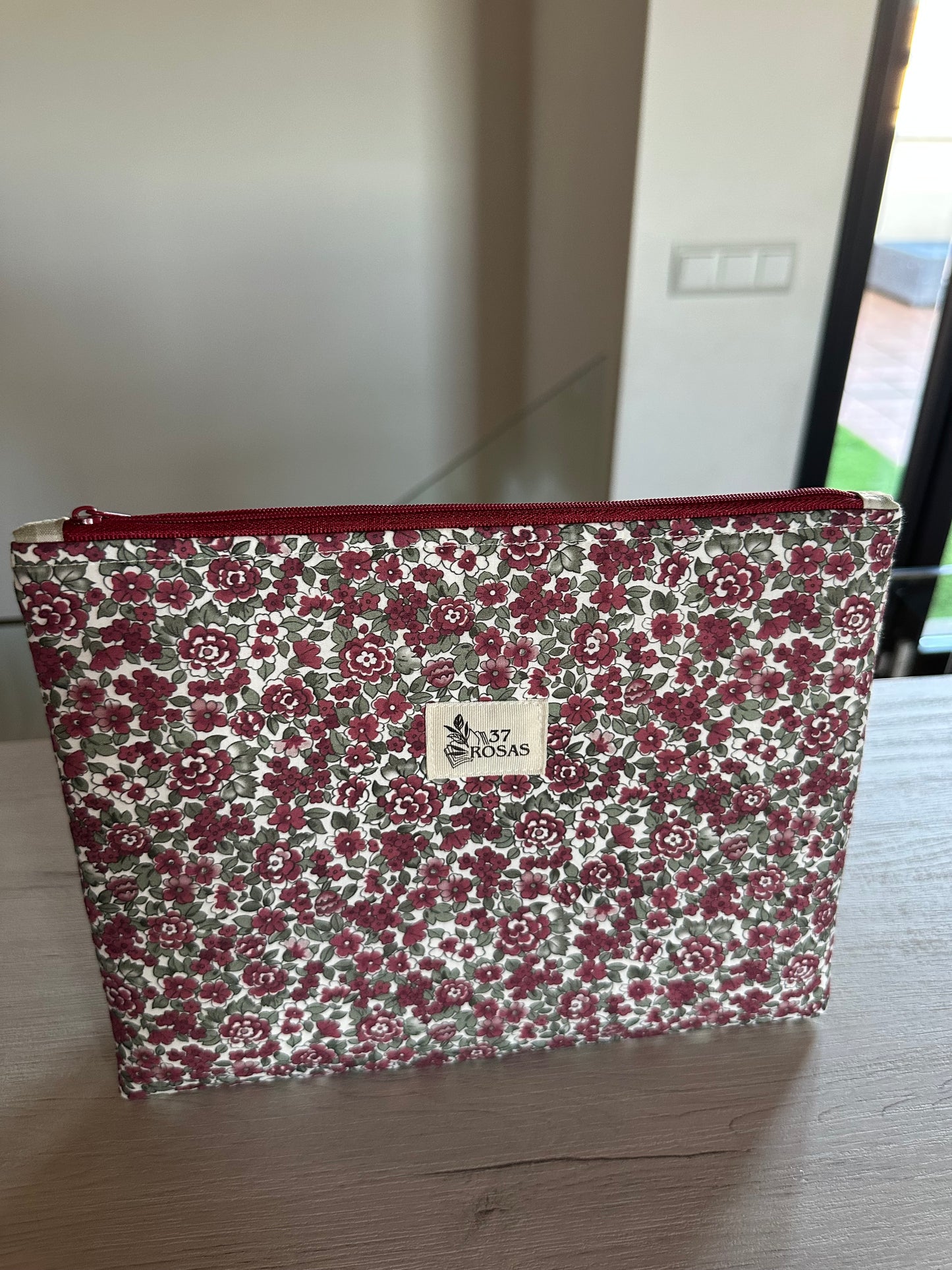 Neceser Emma AIRE Floral Granate