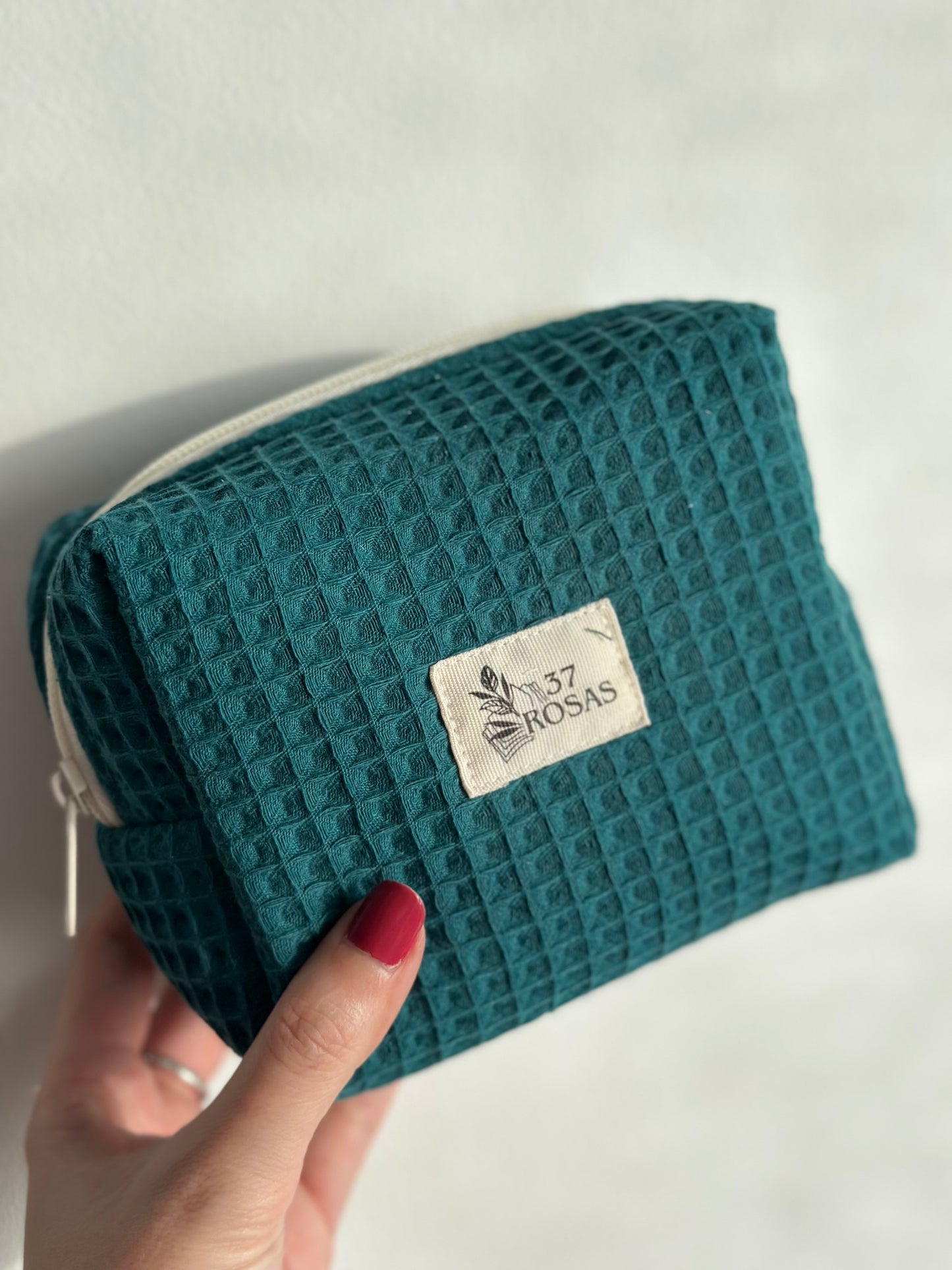 Neceser Lizzy AIRE Waffle Verde Bosque