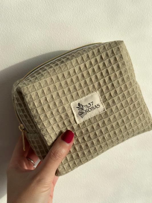 Neceser Lizzy AIRE Waffle Pistacho
