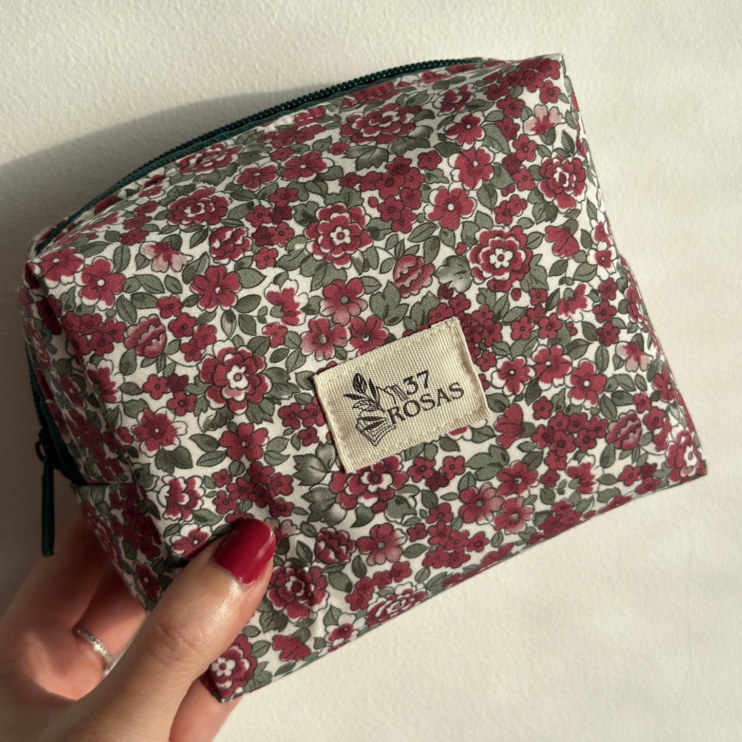 Neceser Lizzy AIRE Floral Granate