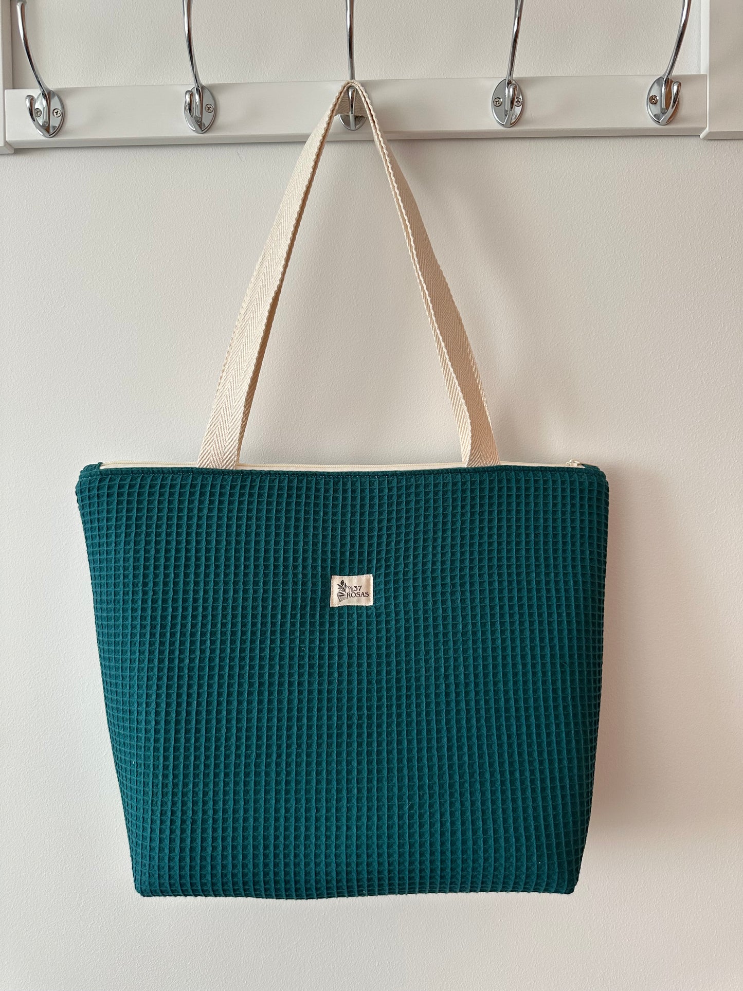 Bolso Marianne AIRE Waffle Verde Bosque