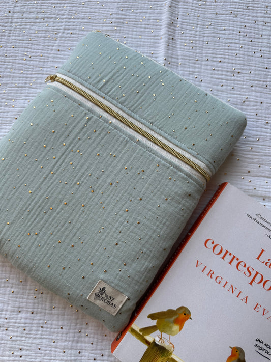 Funda de libro o tablet AIRE Muselina Mint