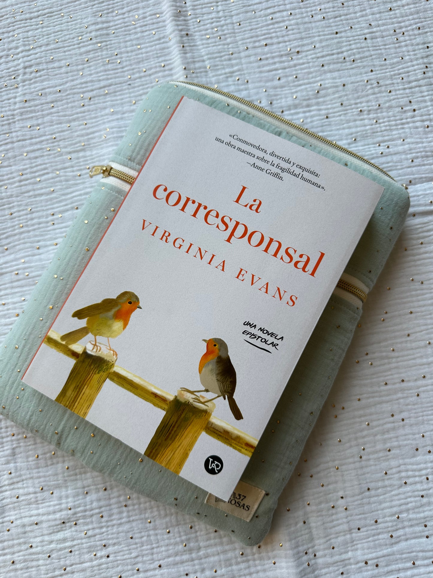 Funda de libro o tablet AIRE Muselina Mint