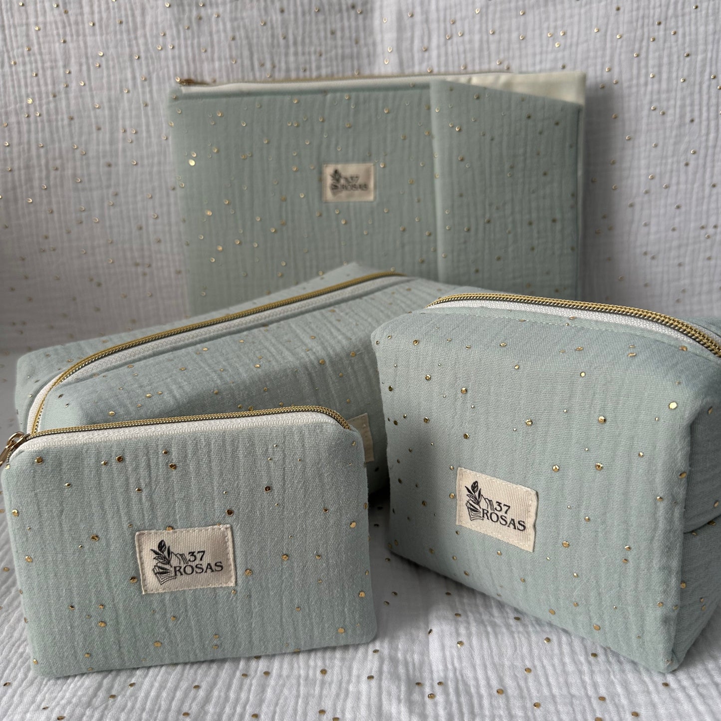 Neceser Lizzy AIRE Muselina Mint