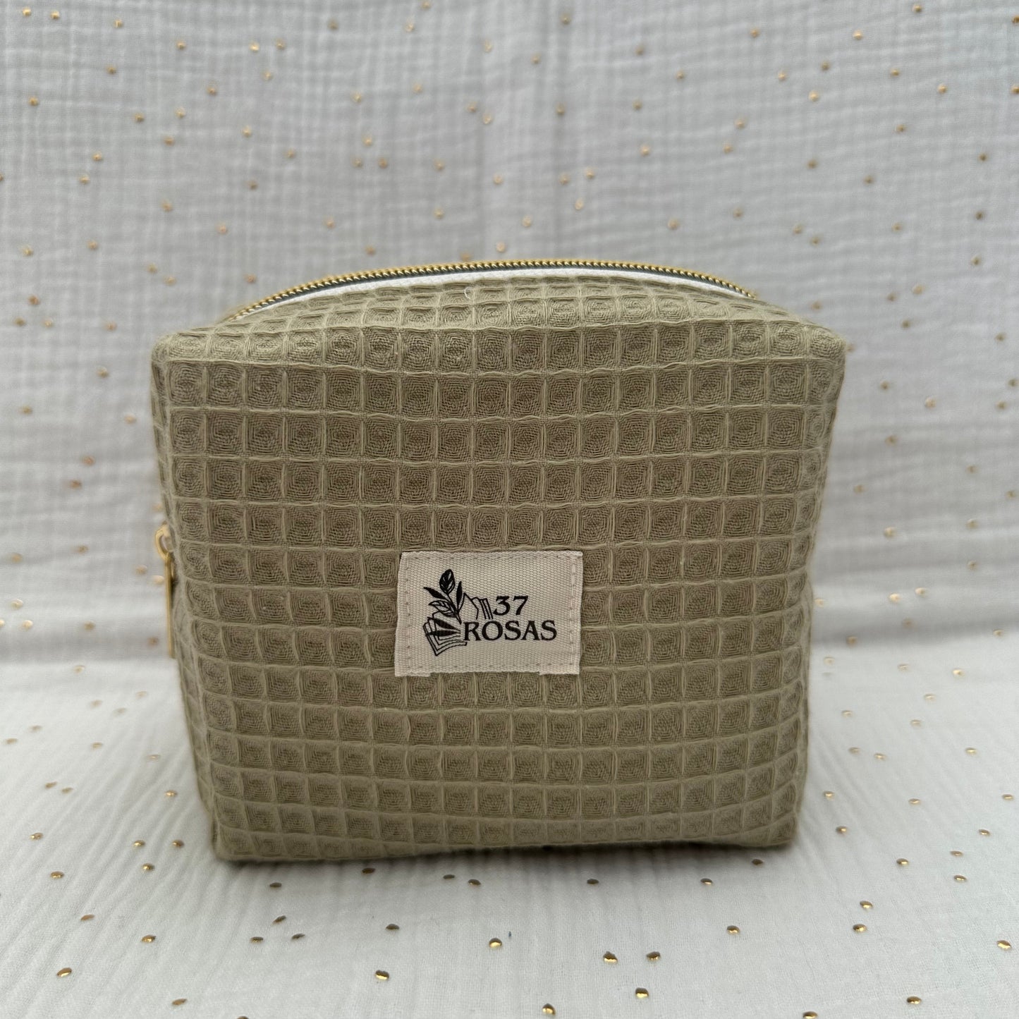 Neceser Lizzy AIRE Waffle Pistacho