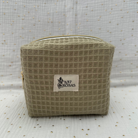 Neceser Lizzy AIRE Waffle Pistacho